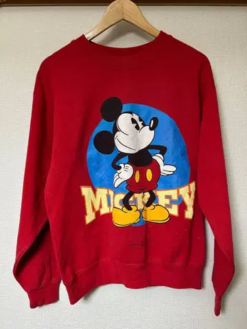 90s USA제 빈티지 미키 디즈니 맨투맨 트레이닝복