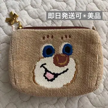 FEILER 페이러 곰 클로즈업 테디 파우치