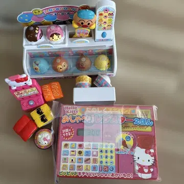 완구 호빵맨 키티 묶음 판매