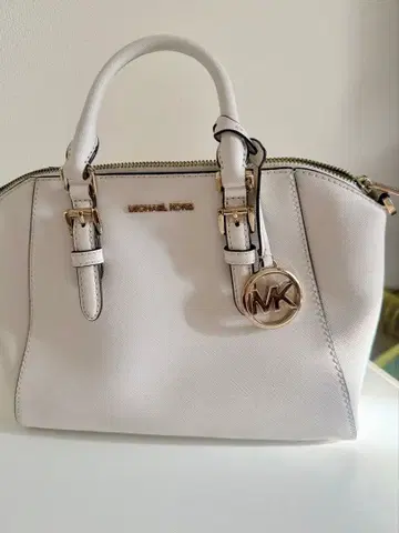 MICHAEL KORS 화이트 핸드백