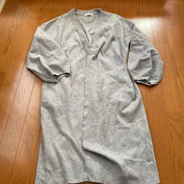 marble ink 그레이 V넥 가디건