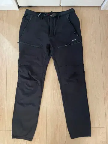 FieldCore 블랙 팬츠 L 사이즈 중간 보아 따뜻한