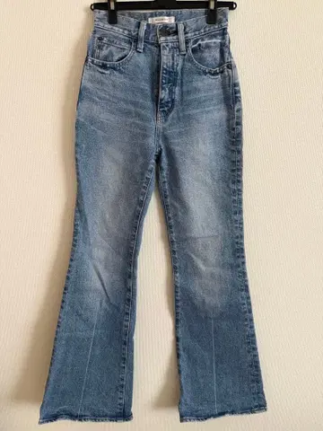 MOUSSY 플레어 데님 블루 23inch