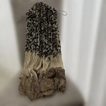 애니멀 프린트 슬리브리스 튜닉