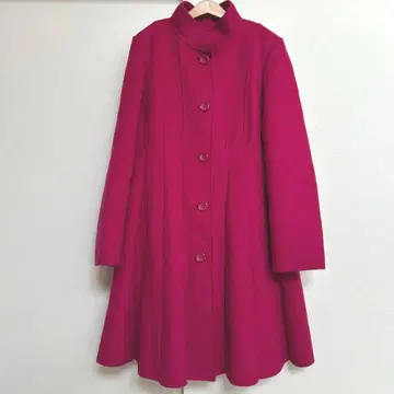 REGENCE 레지앙스 핑크 울 코트 38