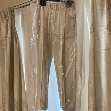 오가 OHGA 마쉬멜로우 팬츠 롱 기장 M 밀크 하트