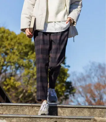 [ 미사용 새상품 ] 택 포함 따뜻한 우츠쿠시 테이퍼드 L