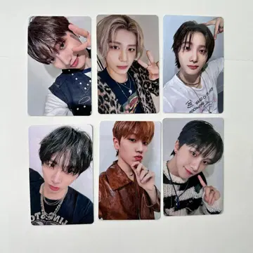 BOYNEXTDOOR FC 미야기 센다이 회장 한정판 트레이딩 카드 6장