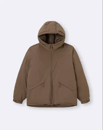 GU 웜 패디드 후드티 M