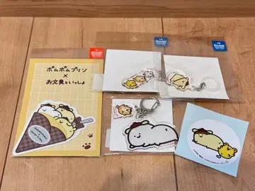 폼폼푸딩 x 오분구토잇쇼 아크릴 키링 스티커 엄브렐라 마커