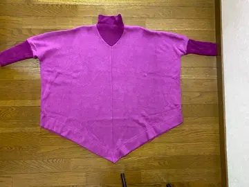 오버 사이즈 핑크 스웨터