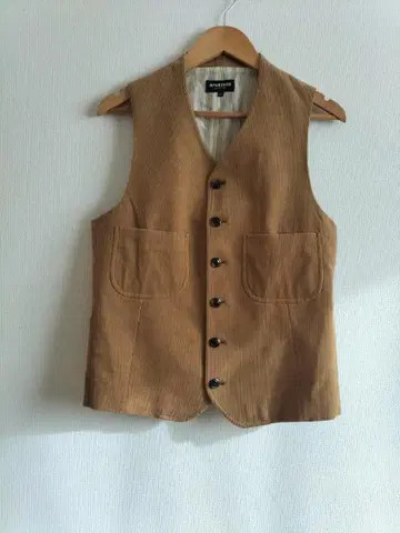 맥그레거 코듀로이 베스트 사이즈 M 베이지