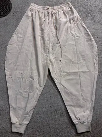 Linen sarouel pants grunge