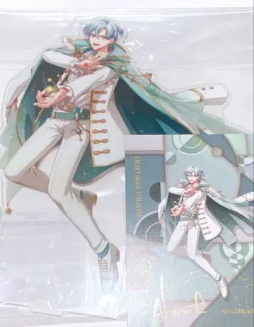 아이나나 이세이 유우 벌스데이 스토어 빅 아크릴 스탠드 혜택 카드