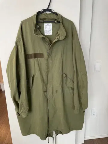 L 사이즈 프릭스스토어 M-65 모즈 코트 올리브 그린