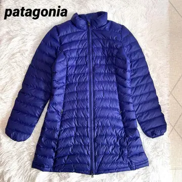 파타고니아 피오나 후드티 다운 코트 여성용 M 블루 컨디션 최상