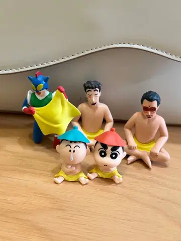 짱구는 못말려(크레용 신짱) 피규어 5체 세트