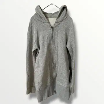후드 부착 후드티 롱 그레이 긴팔 온워드 카시야마 카시야마