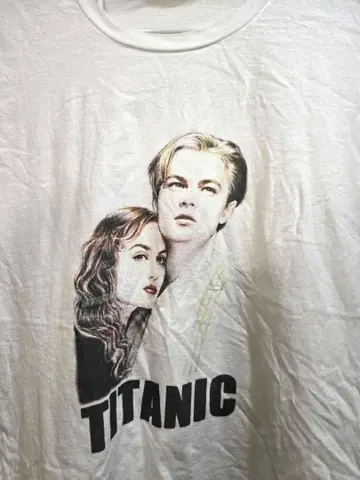 구제 의류 T셔츠 빈티지 90S 80s 타이타닉 영화