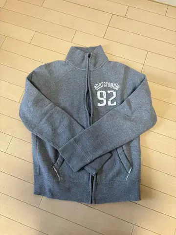 abercrombie 그레이 집업 후드티
