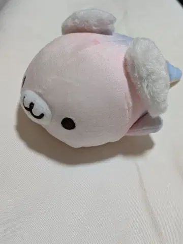 산엑스 마메고마 봉제 인형 하늘의 수족관 그라데이션 깃털