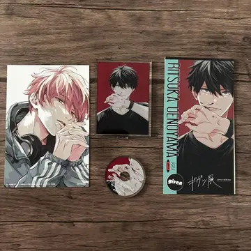 기븐전 우에노야마 리츠카 사토 마후유 CD풍 아크릴 스탠드 엽서