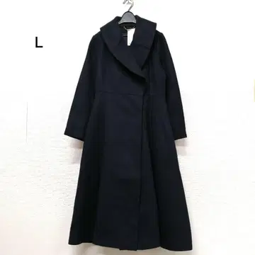 JENNE 네이비 롱 코트 339