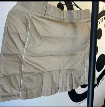 뉴발란스 여성용 골프 스커트 M 베이지 겨울 상품