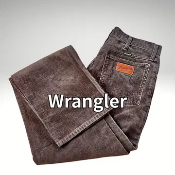 Wrangler 브라운 코듀로이 스트레이트 데님 31