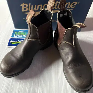 [ 박스 포함 ] 블런드스톤 사이드 고어 부츠 500 스타우트 브라운 5