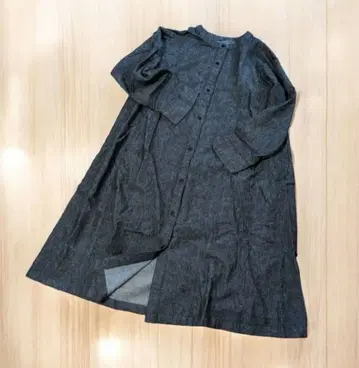 새상품 studio CLIP 래글런 코트 원피스