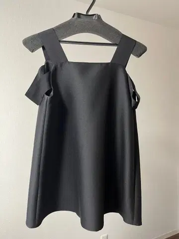 keina rita 리본 스트랩 상의 36 블랙