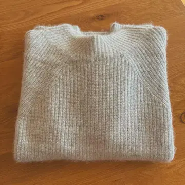 dinos DAMA 그레이 리브 니트 긴팔