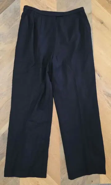 15호 leilian 블랙 슬랙스 폴리에스테르 혼방 y50