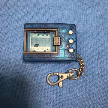 [ 정상 작동품 ] 초대 디지털몬스터 스켈레톤 블루 본체만