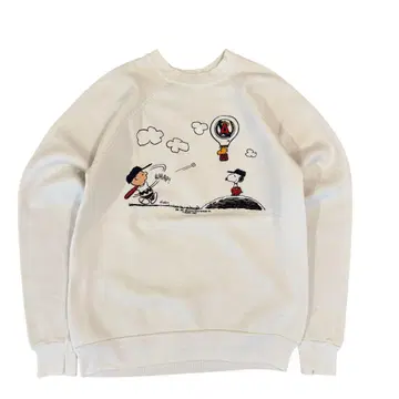 80s ARTEX USA 스누피 로스앤젤레스 엔젤스 맨투맨