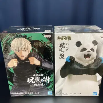 주술회전 이누마키 토게 팬더 피규어 세트