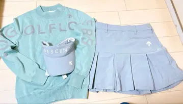 데상트 골프웨어 선바이저 포함