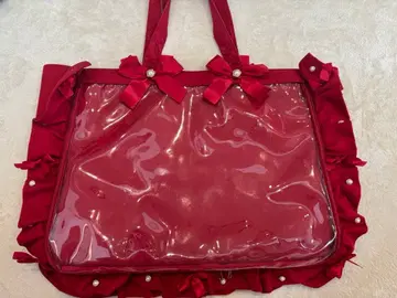 자카마트 프릴 디자인 이타백 와인 레드 A3