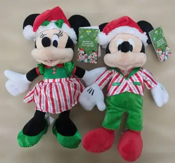 미키 미니 봉제 인형 2023년 크리스마스