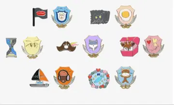 전 14종 NEXZ LIVE TOUR 2025 랜덤 핀 배지