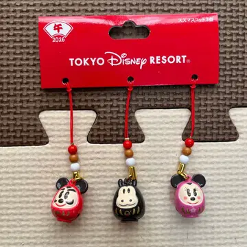 디즈니 2026 설날 방울 마스코트 미키 달마 미니 달마