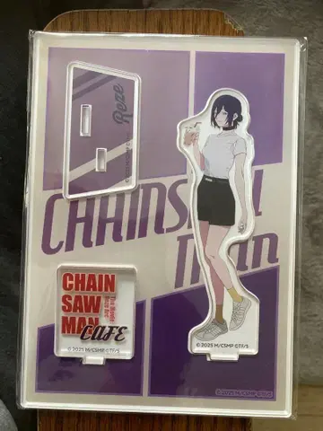 레제 아크릴 스탠드 체인소 맨 카페