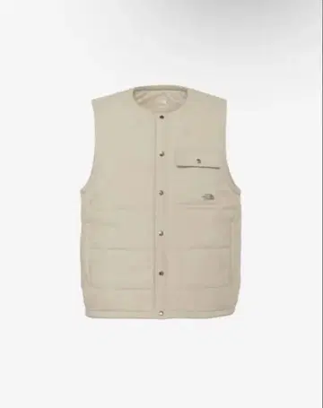 새상품 THE NORTH FACE 퀼팅 다운 베스트 베이지