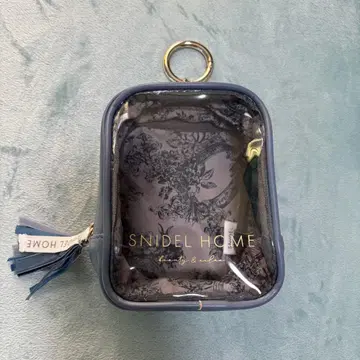 SNIDEL HOME 봉제 인형 파우치 블루 스나이델 홈