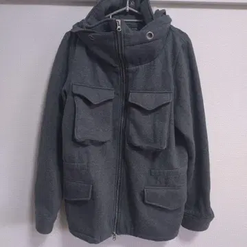 BEAMS HEART 후드티 그레이