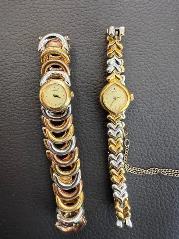 SEIKO 사이코 여성용 손목시계 쿼츠 2점 묶음 판매