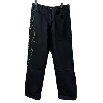 루스 LUZ 블랙 와이드 팬츠 LUZ Life Under Zen