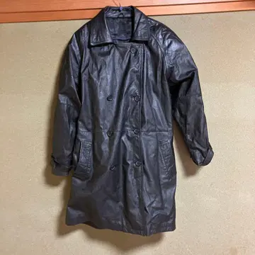 소가죽 하프 코트