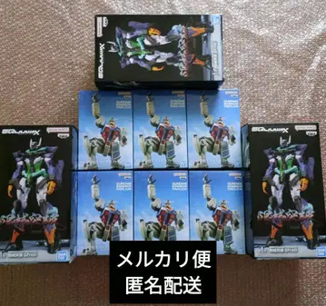 건담 피규어 간사이 만박 6개, 지크 액스 지프레도 3개 세트